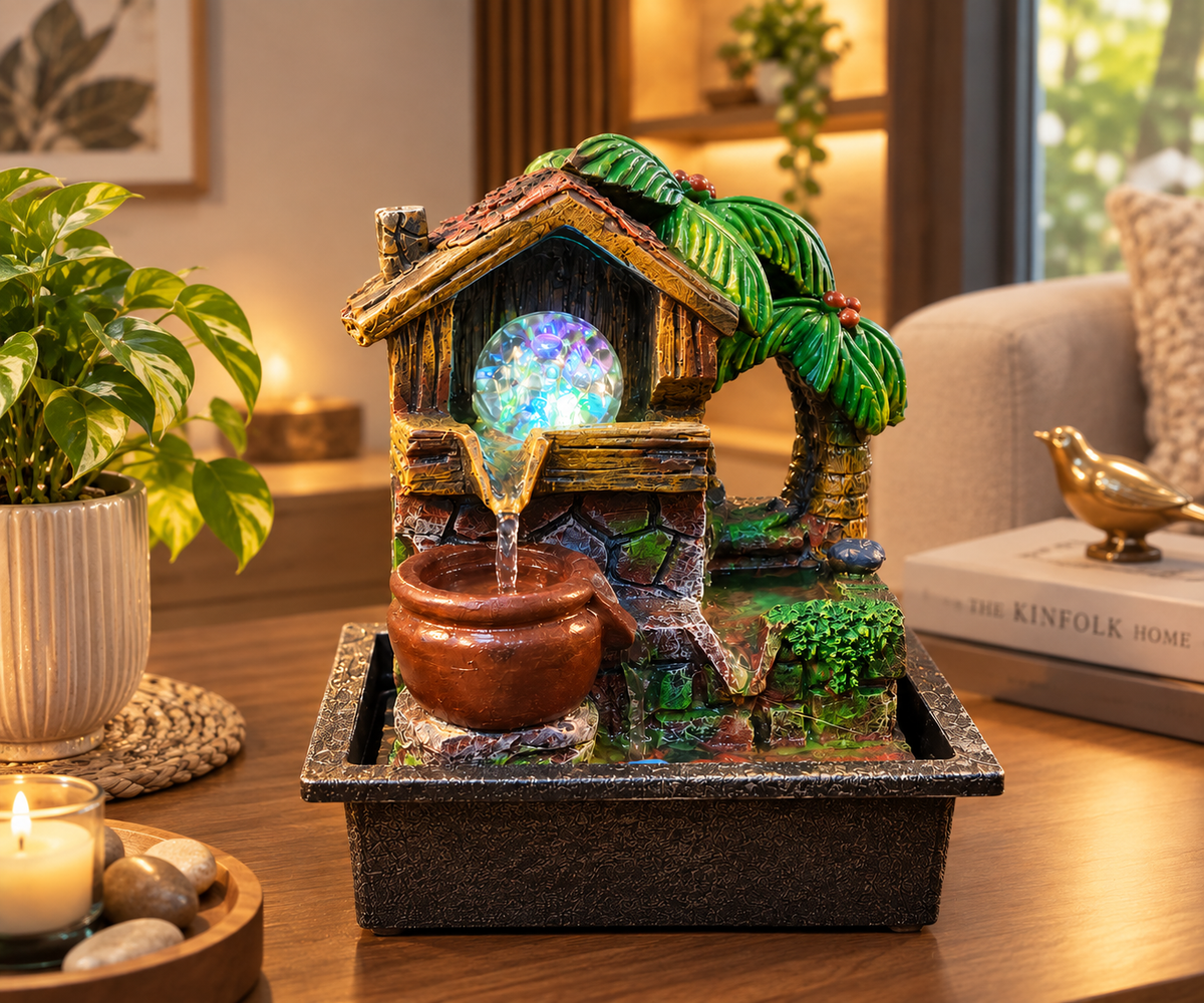 Electric Jungle Indoor Water Fountain