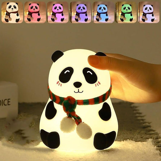 Cute Standing Panda Silicone Night Lamp